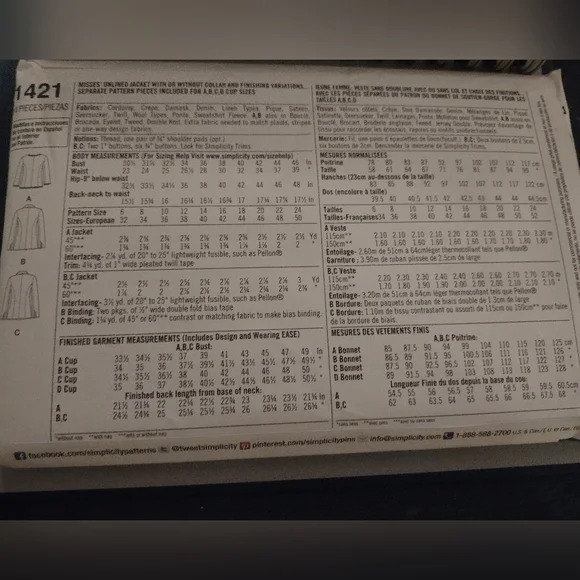 Simplicity Pattern - Picture 3 of 3